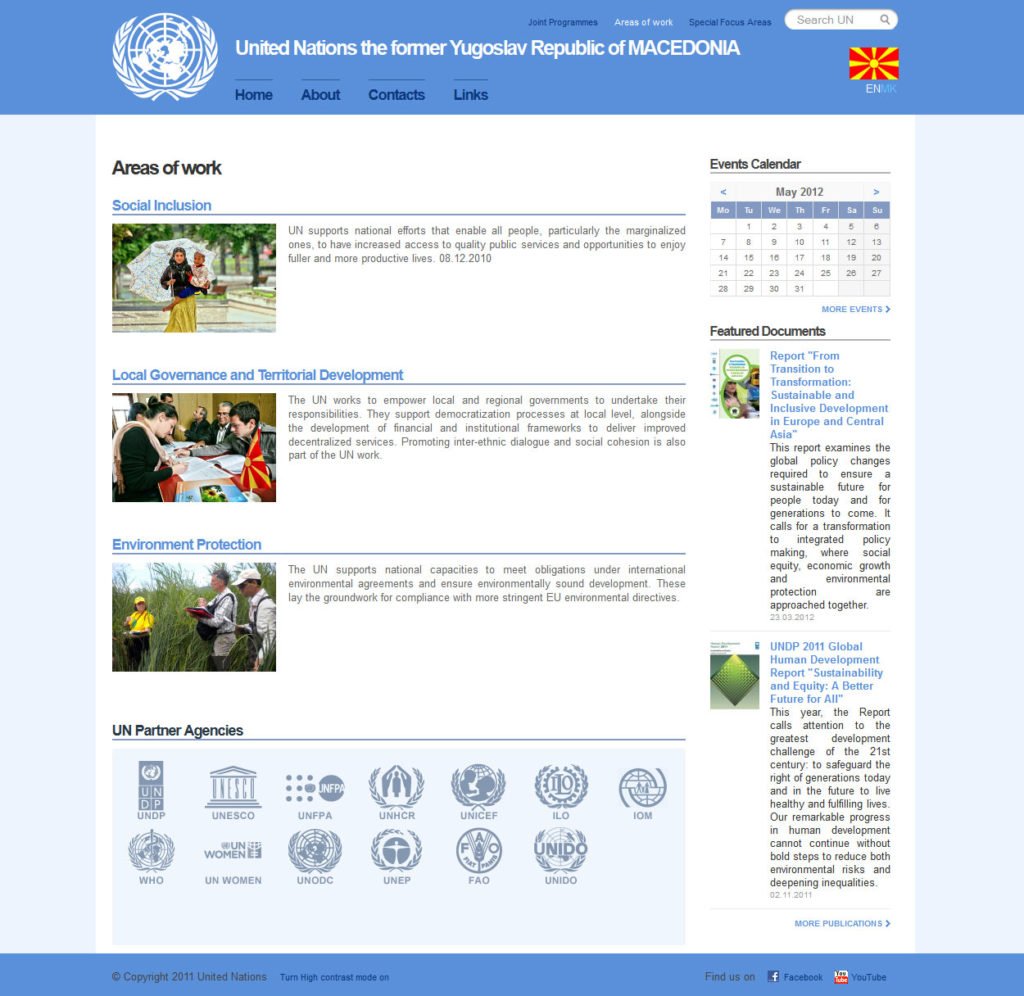 United Nations Macedonia - Reform Solution Center